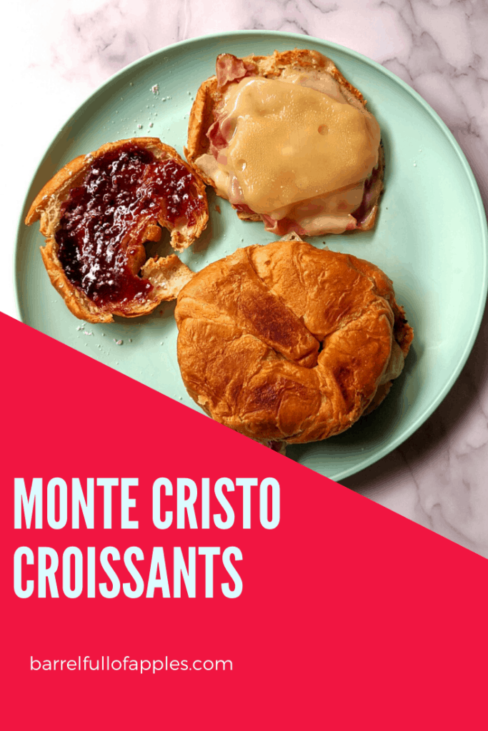 Monte Cristo Croissant Sandwich