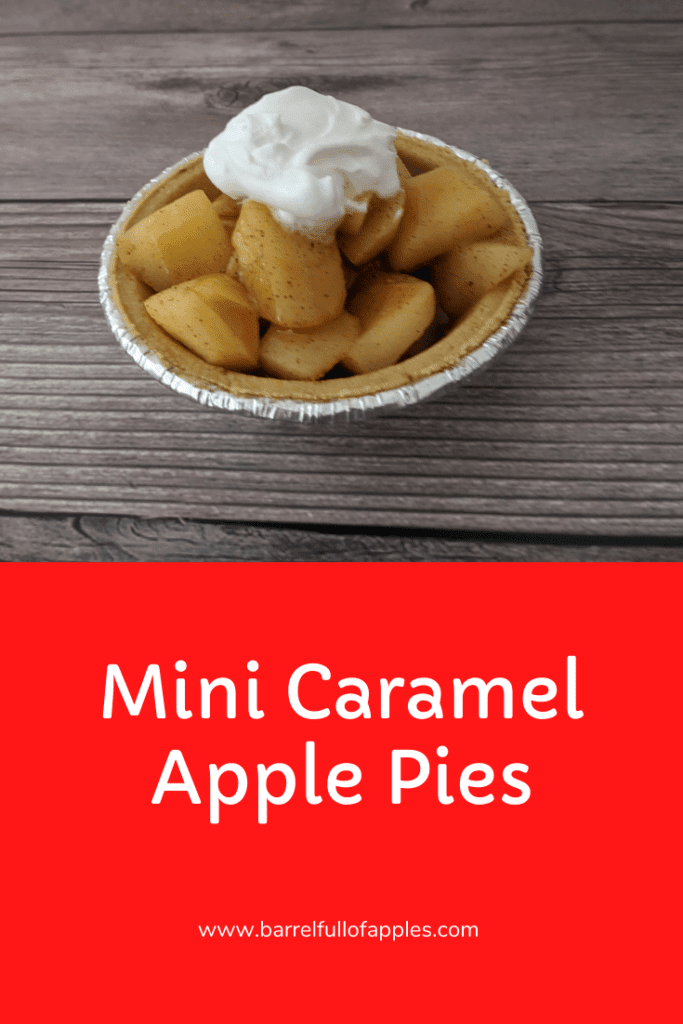 Mini Caramel Apple Pies