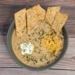 Spicy, Creamy White Chicken Chili