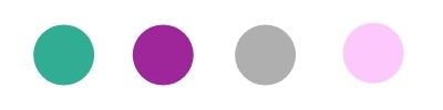 Sea Green, Violet, Grey, Lilac Color Palette
