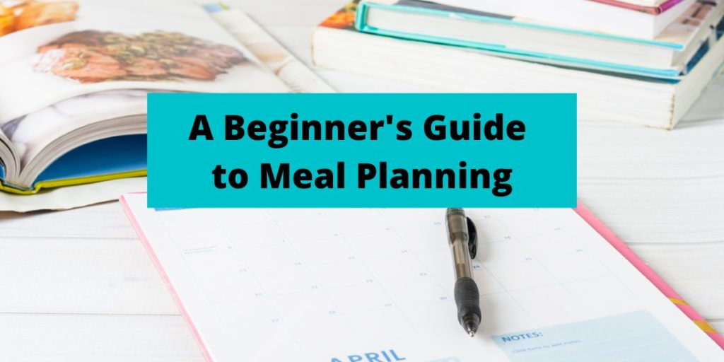 meal planning cookbooks and calendar